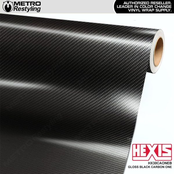 Hexis Gloss Black Carbon One Vinyl Wrap | HX30CAONEB Cheap