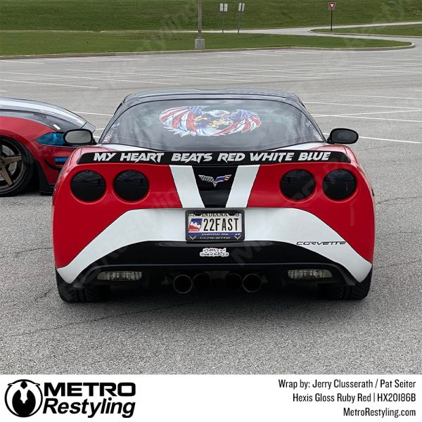 Hexis Gloss Ruby Red Vinyl Wrap | HX20186B For Cheap - Image 4