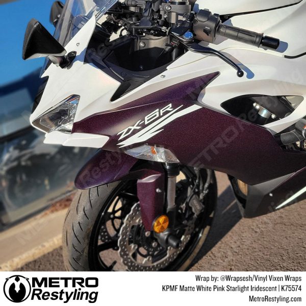 KPMF K75500 Matte Pink White Starlight Iridescent Vinyl Wrap | K75574 (Special Order) Cheap - Image 4
