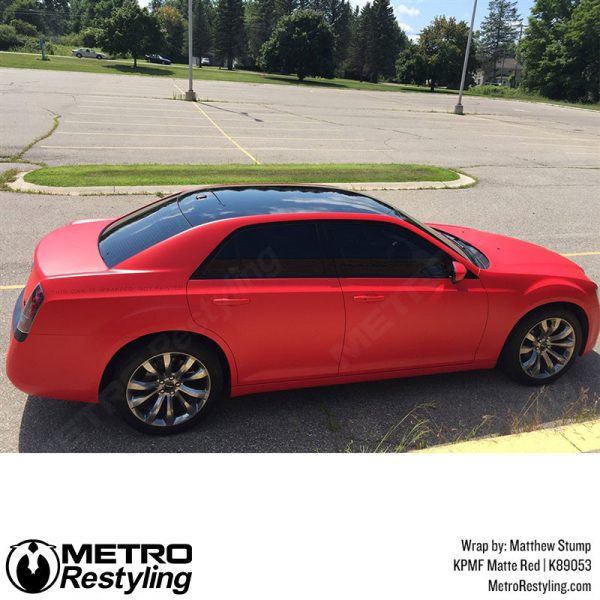 KPMF K89000 Matte Red Vinyl Wrap | K89053 (Special Order) Online Hot Sale - Image 2