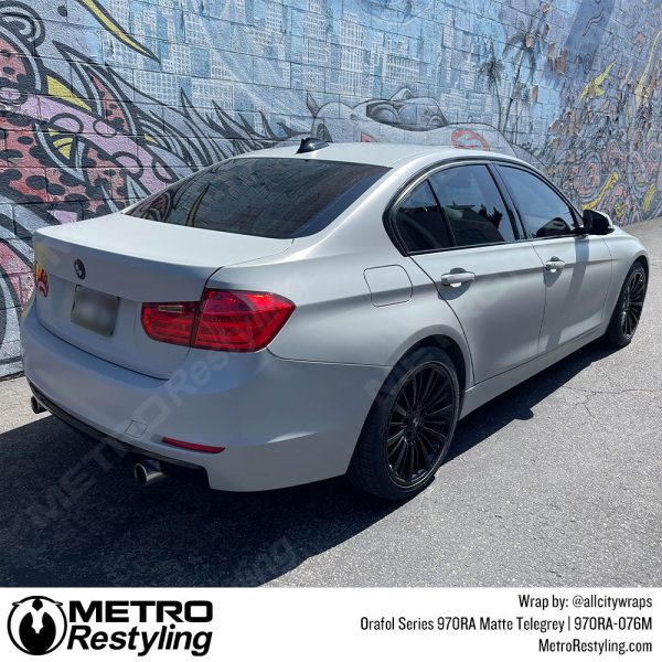 Orafol 970RA Matte Telegrey Vinyl Wrap | 970RA-076M For Cheap - Image 5